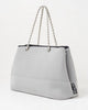 Miz Casa & Co Ivy Neoprene Tote Bag Grey